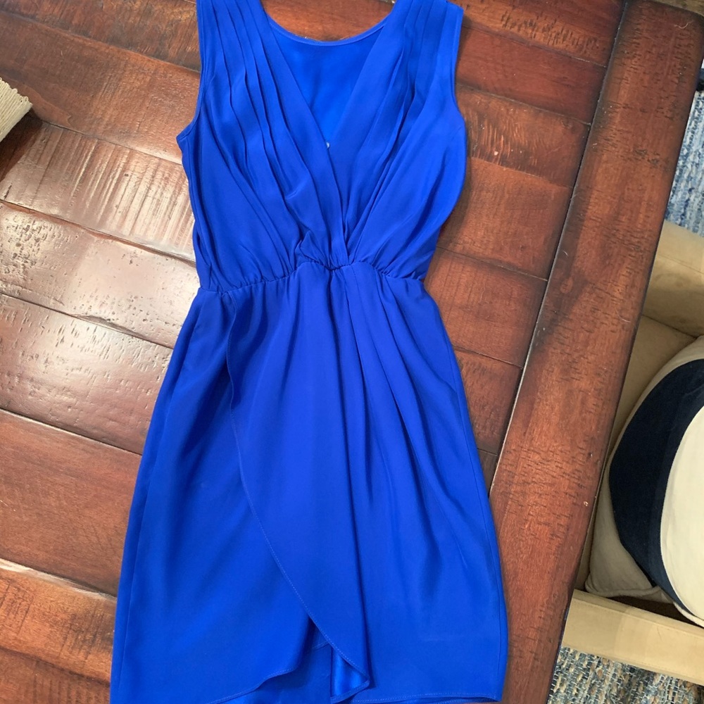 Blue Amanda Uprichard Petite Dress
